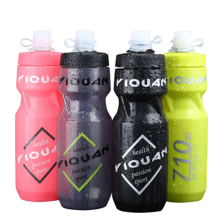 Cycling Water Bottle, Sports Bottle With Dust Cover, PC Plastic Water Bottle, Cycling Equipment