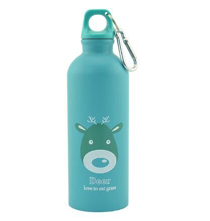 Cartoon Animals Sports Water Bottle