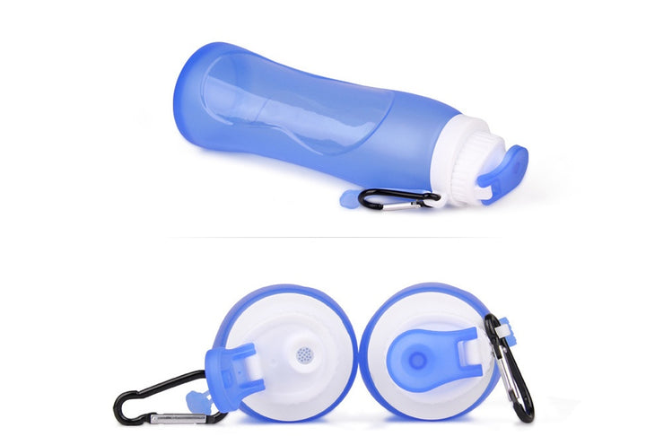 Silicone sports bottle