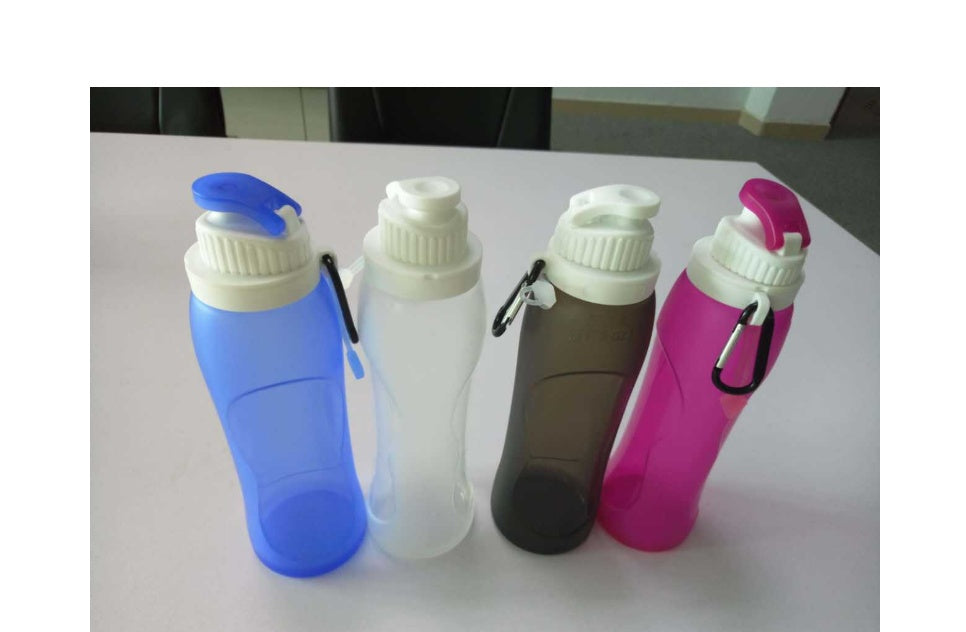 Silicone sports bottle