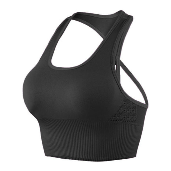 Shockproof Sports Bra Tight-fitting Fitness Exercise Seamless Yoga Wear Women